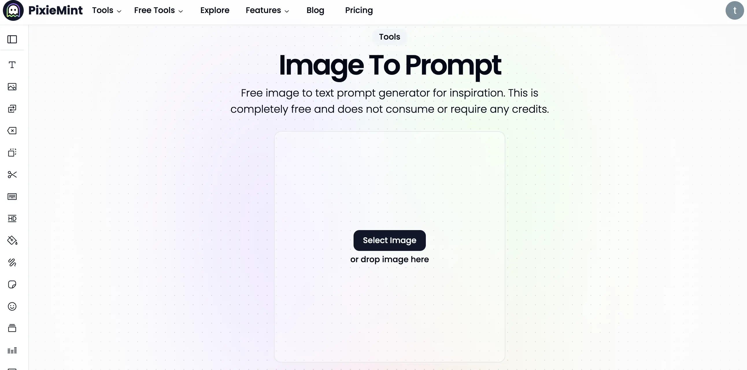 Image Prompt Screen