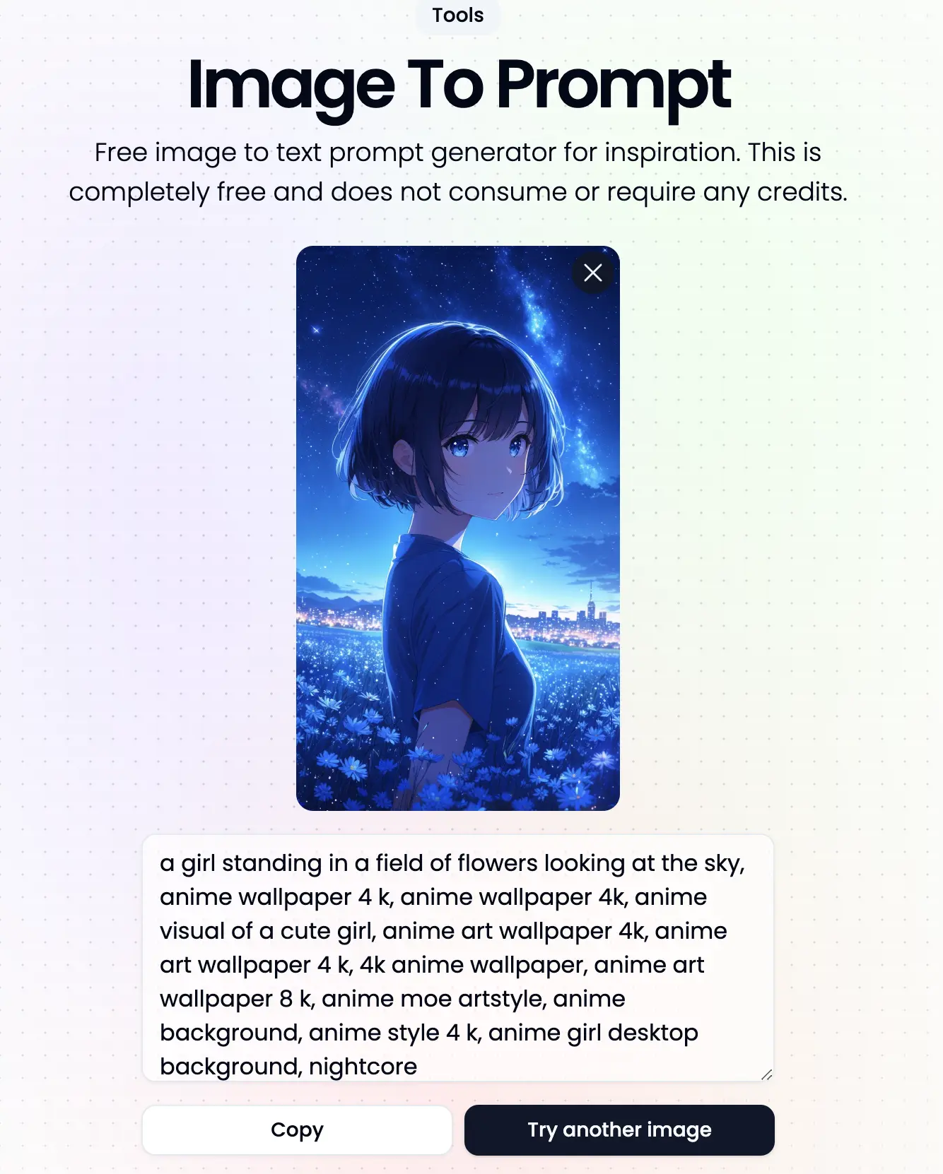 Image Prompt Result